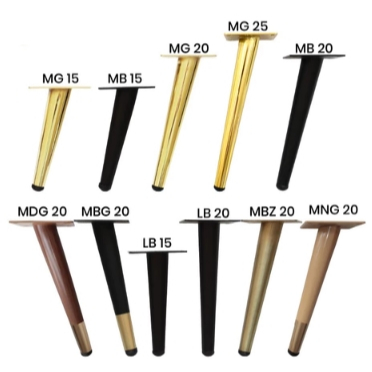 KAKI SOFA / SOFA LEG ( BESI ) 15cm / 20 cm