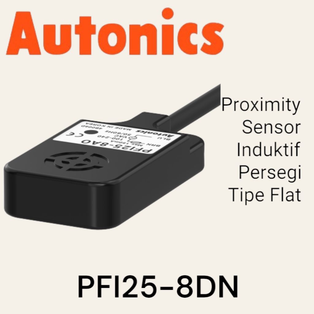 PF125-8DN PROXIMITY SENSOR MERK AUTONICS
