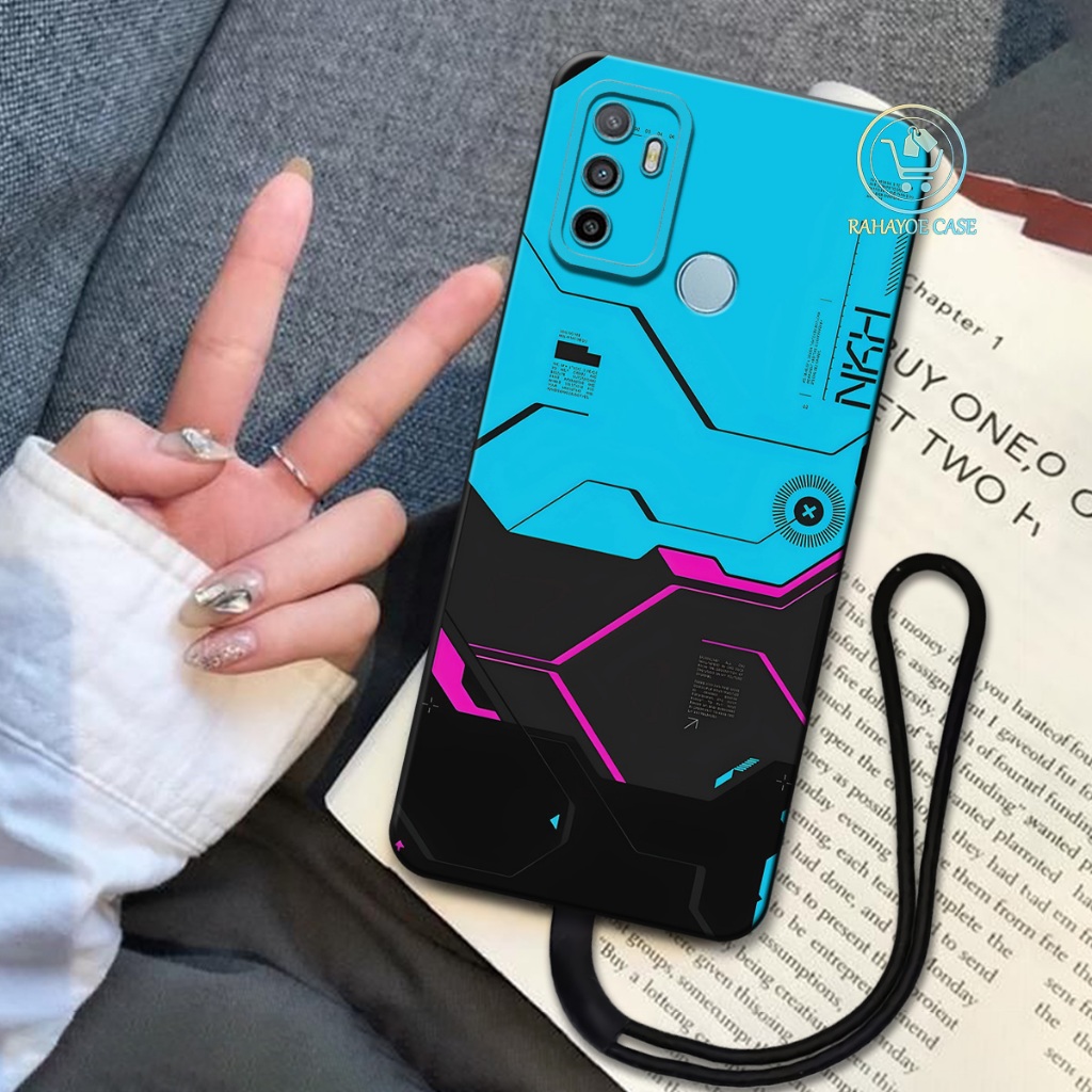 RAHAYOE - Softcase Oppo A53/A33/A53S Terbaru Free Tali Hp Case Oppo A53/A33/A53S Fashion Case Anime 