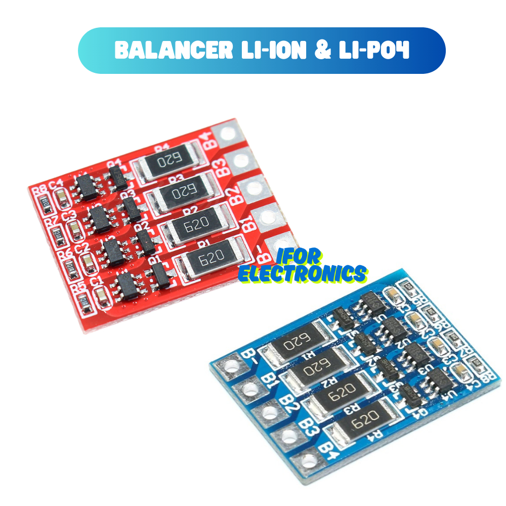 BALANCER LIFE-PO LI-ION 4S PENYEIMBANG BATERAI BATTERY LIFE PO 4 3.2v LI ION 3.7V