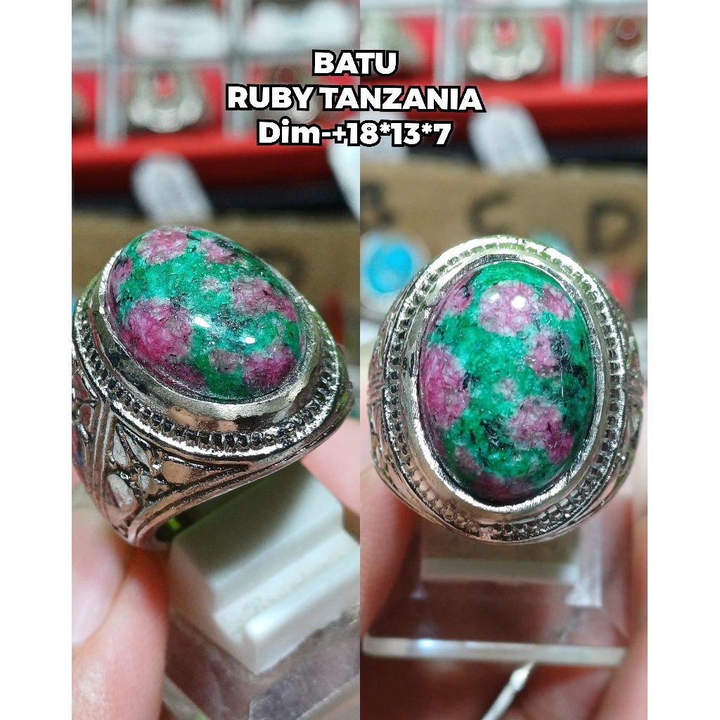 BATU PERMATA RUBY TANZANIA BATU CINCIN