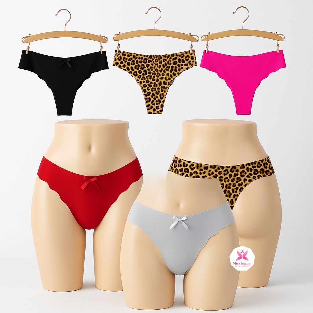 Celana Dalam Wanita Model Thong CD01 Celana Dalam Seamless Celana Dalam Seksi Seamless Anti Jiplak C