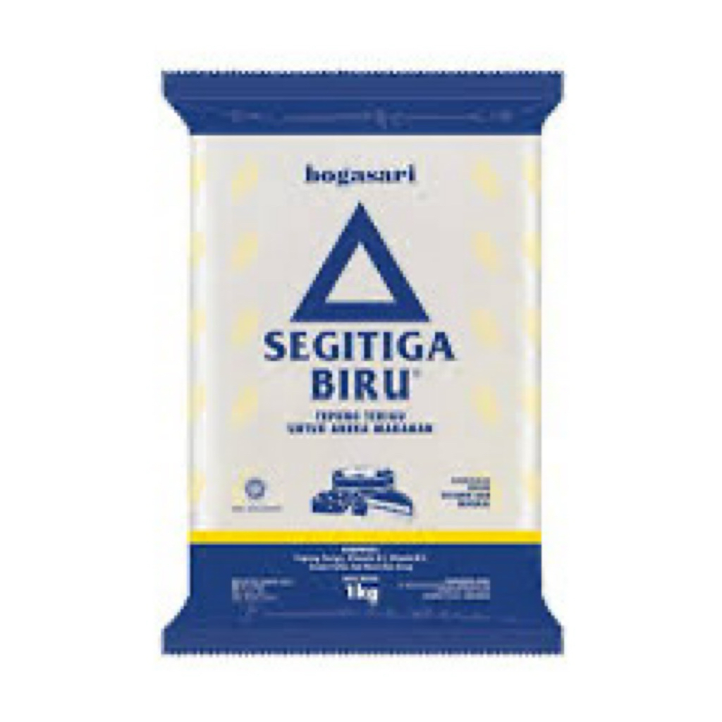 

TEPUNG TERIGU 1 kg / GANDUM SEGITIGA BIRU - 36 FRESH PALEMBANG