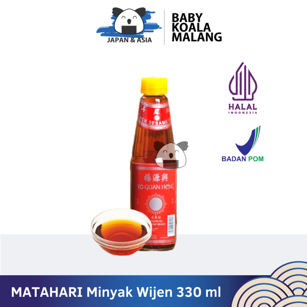 

MATAHARI Minyak Wijen Light Sesame Oil 330 g Halal │ Grade Ringan Yo Guan Heng -BKM