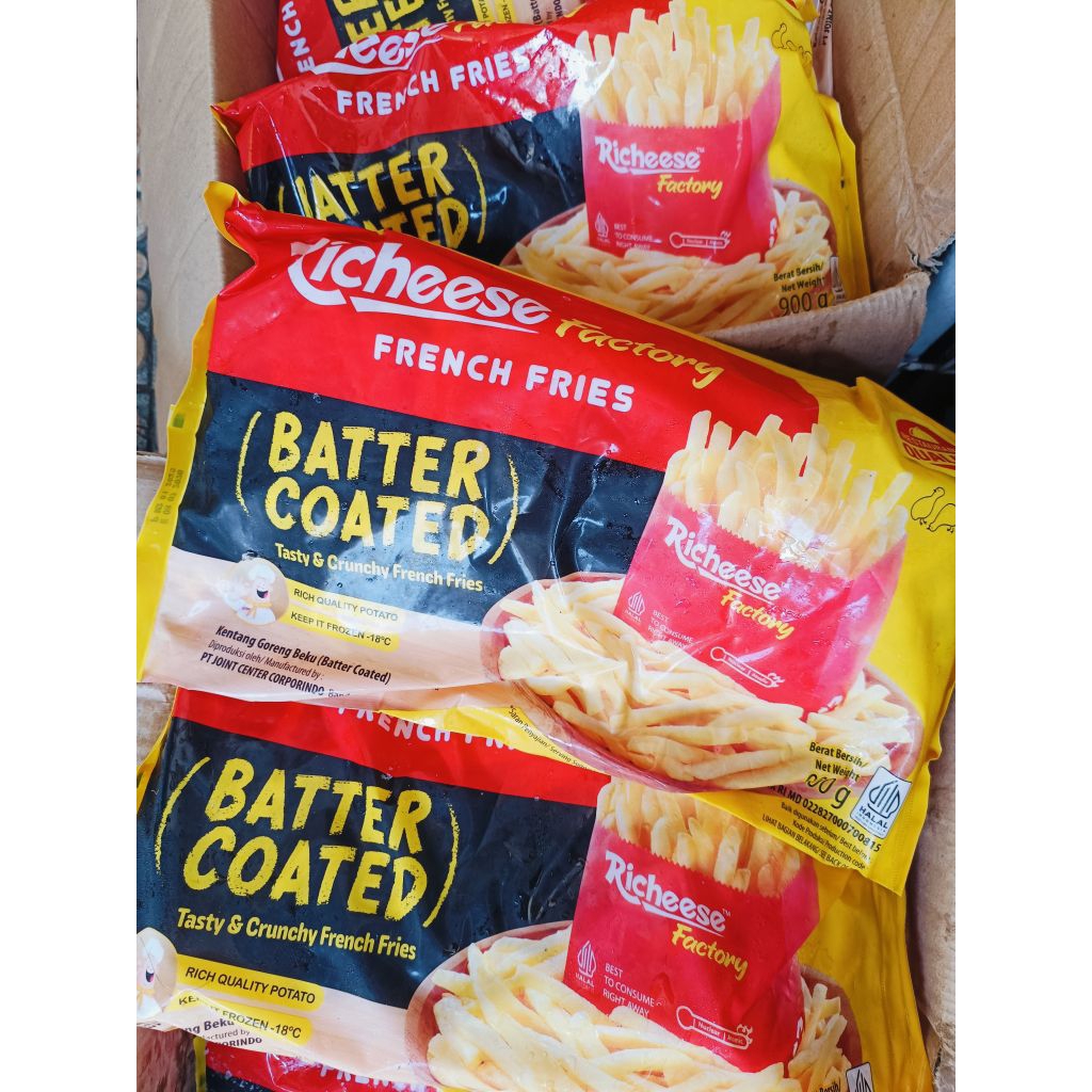 

kentang Butter coated richeese 900 gram