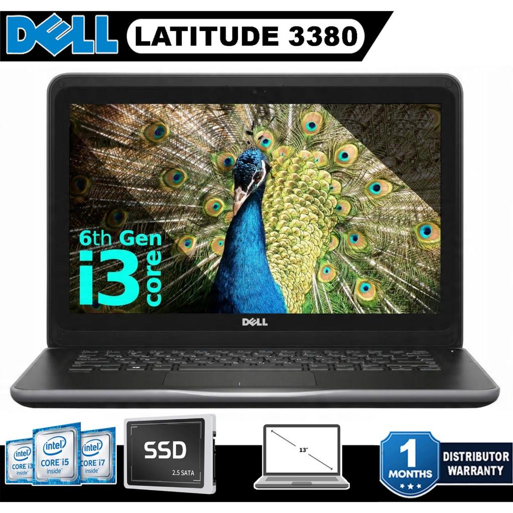 Laptop Dell Latitude 3380 Core i5 Gen 7 | 8GB / SSD 256GB | 13.3" HD