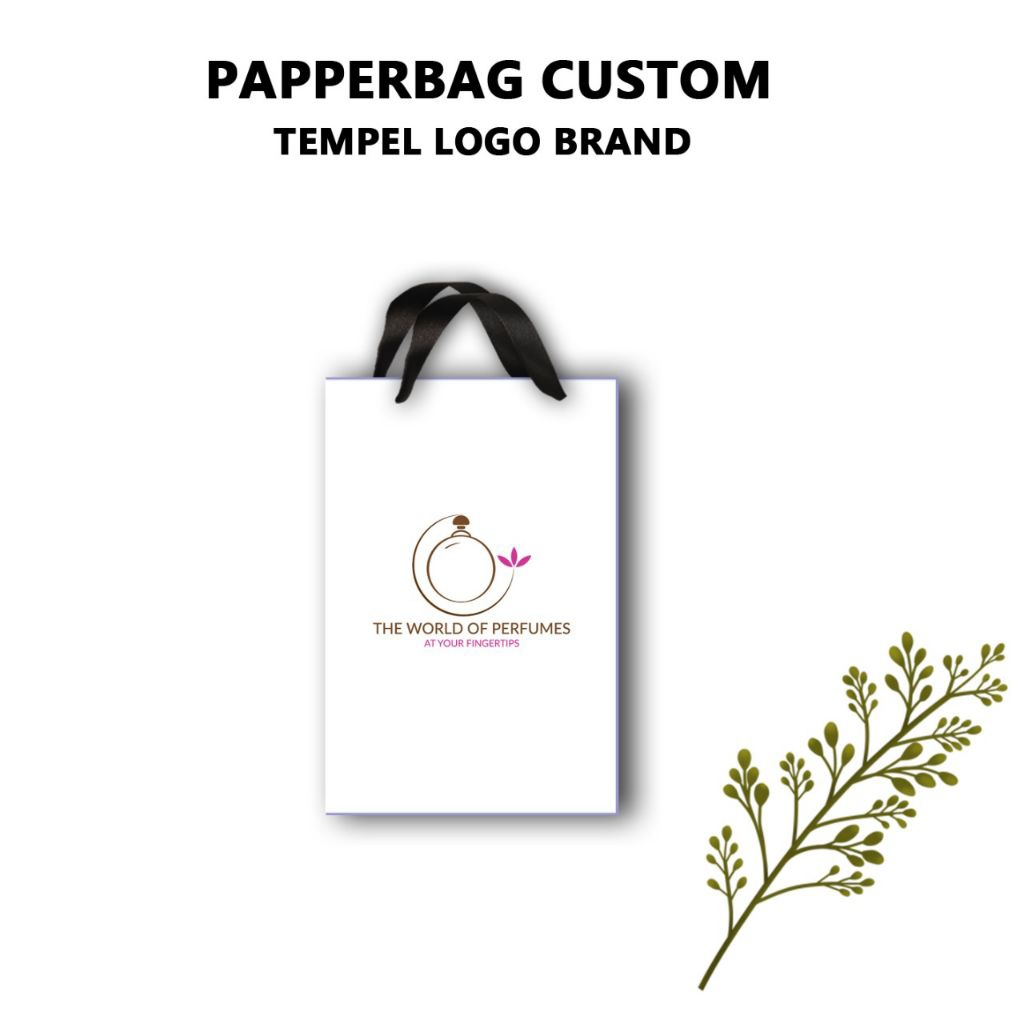 

[1PCS] PAPPERBAG TEMPEL LOGO BRAND//PARFUM//LIPSTIK DLL
