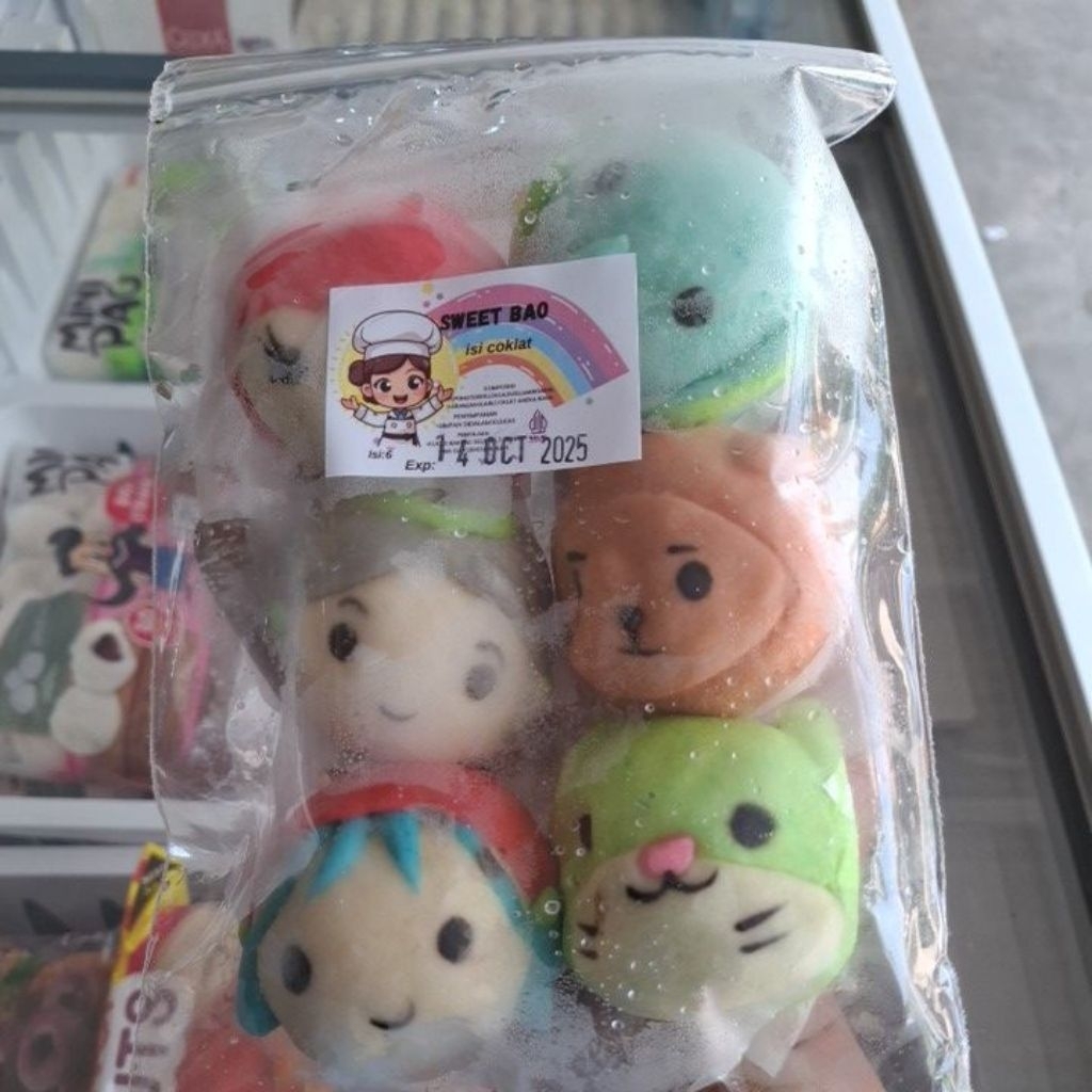 

SWEET BAO ISI COKLAT 6 PCS