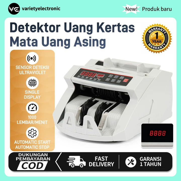 Mesin Hitung Uang - Alat Hitung Uang Mesin Hitung Uang / Detektor Hitung Uang / Mesin Hitung Uang / 