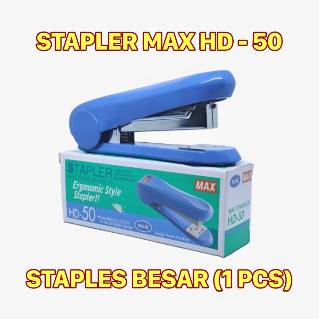 

Stapler MAX HD 50 Staples Besar
