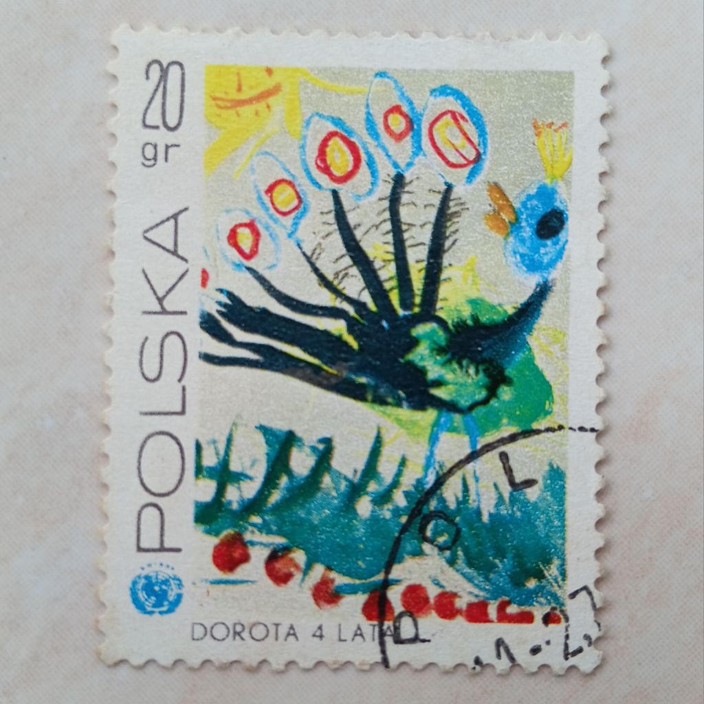 

Perangko Prangko Kuno Polandia Polska Seri Children's Drawing 25th Anniv UNICEF 1971 - YN2688
