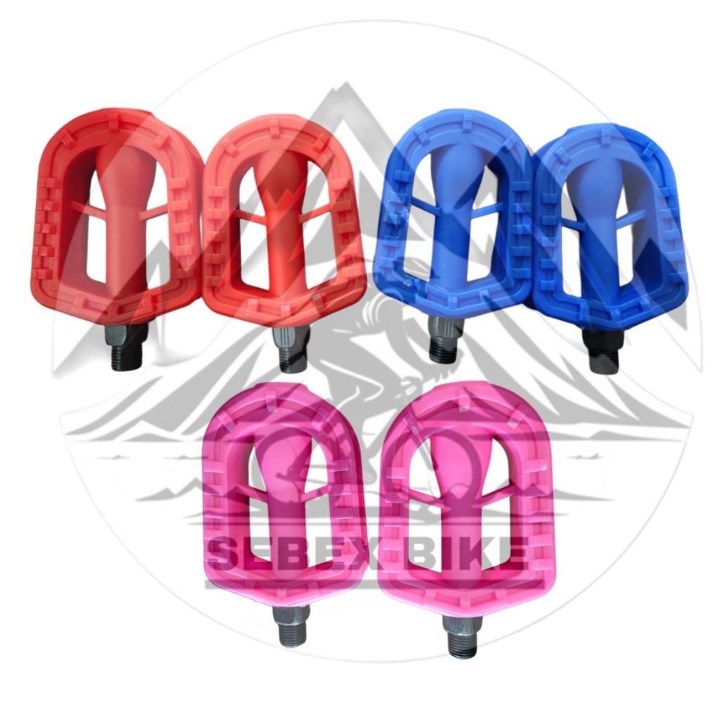 Pedal Pacific Sepeda Anak, BMX, Mini, ukuran 12 16 18 As Kecil pedal pacific warna, Free Packing Bub