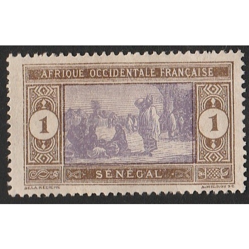 

A 12705 SATU BUAH PRANGKO AFRIQUE OCCIDENTALE FRANCAISE NOMINAL 1F TEMA SENEGAL DENGAN KONDISI BELUM ADA CAP