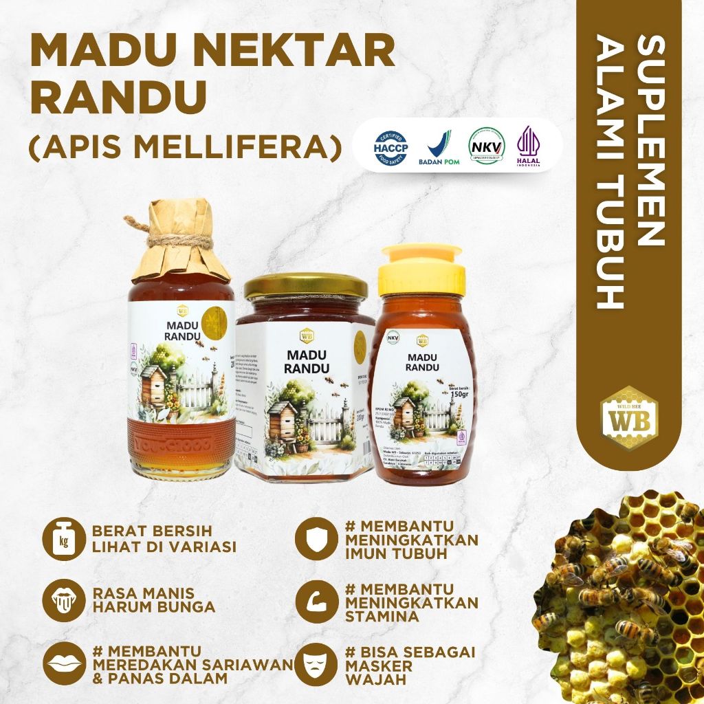 

Madu Asli Ternak Randu & Madu murni asli suplemen untuk imun tubuh/Madu Randu