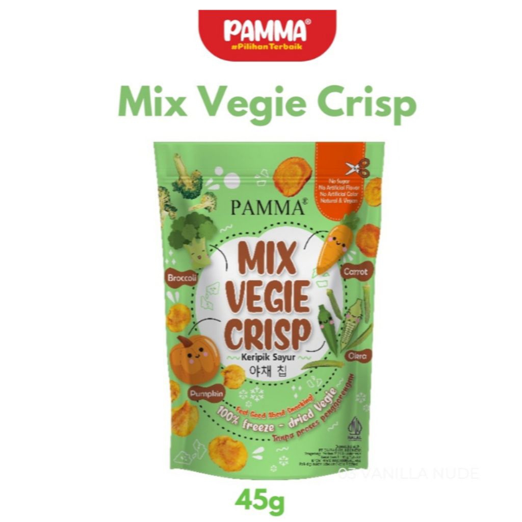 

Pamma Keripik Sayur Pouch 45 g