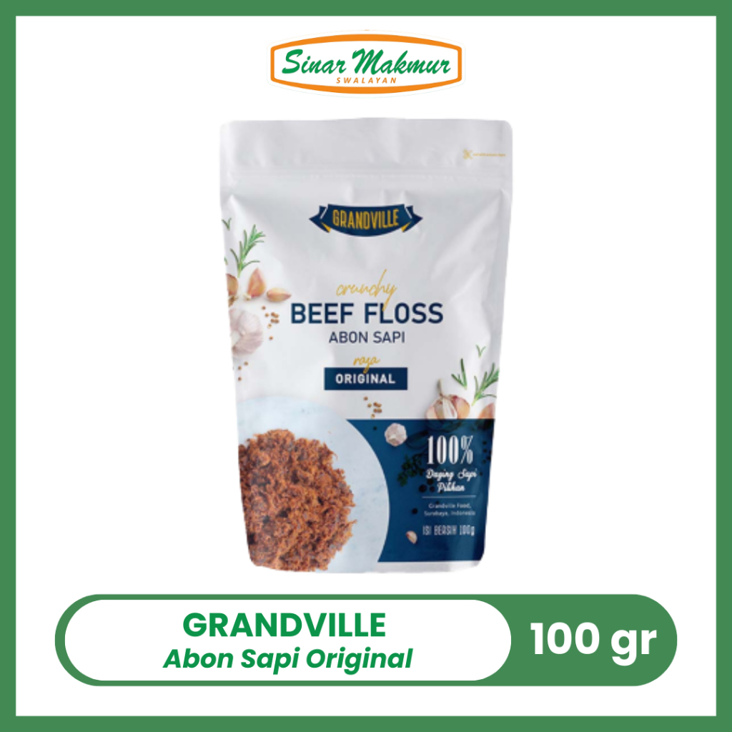

Grandville Abon Sapi Original/Pedas 100gr