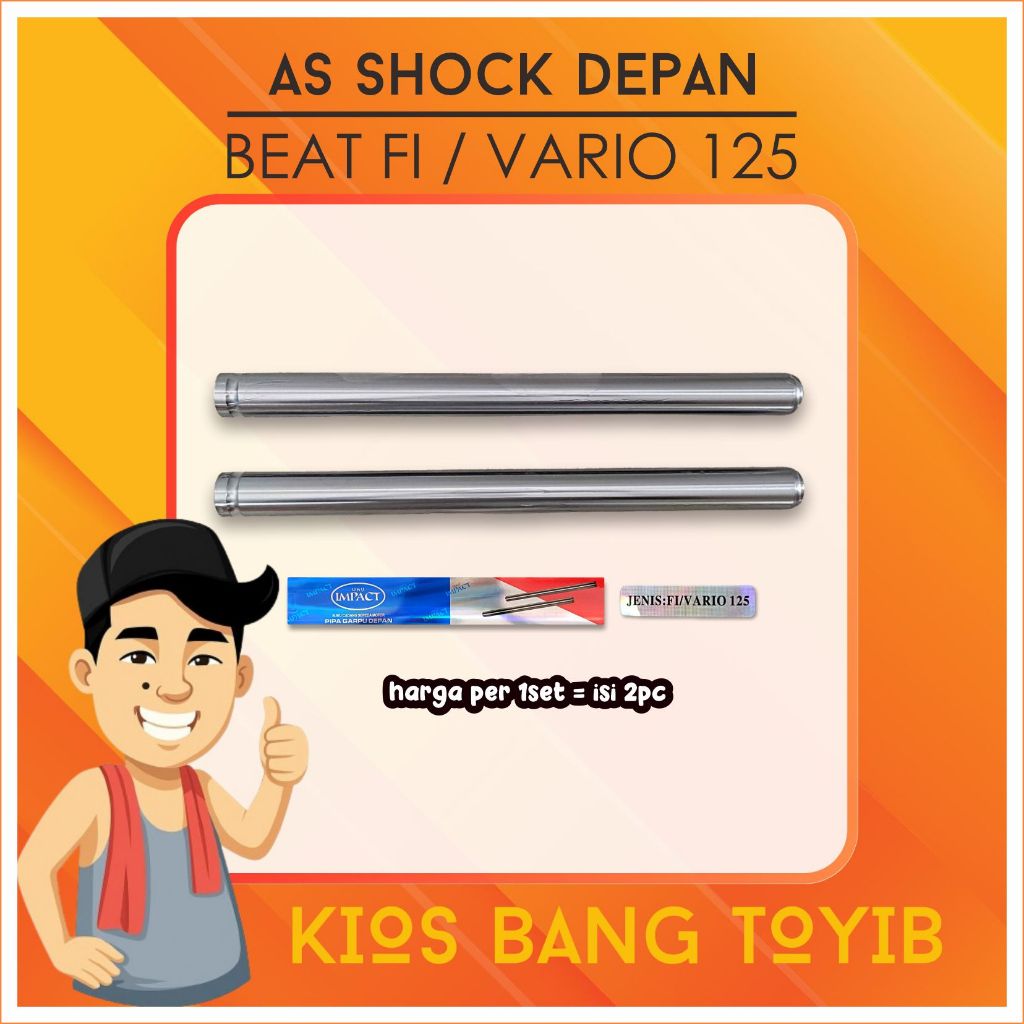As Shock Depan Beat FI Vario 125/150 Scoopy FI Pipa As Skok Depan Beat Esp Scoopy Esp -KZL (IMPACT)