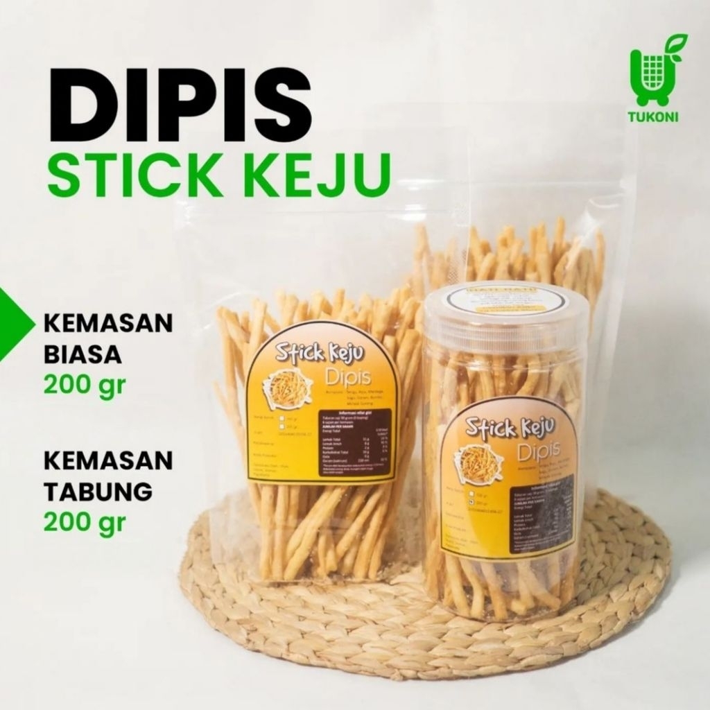 

Dipis Stick Keju Gurih Renyah – Camilan Ringan Praktis & Tahan Lama | Yuktukoni Jogja