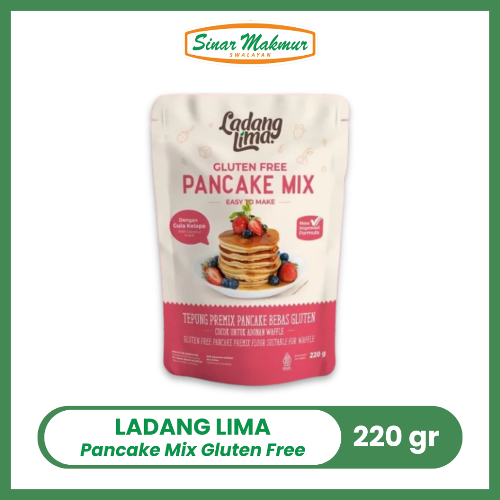 

Ladang Lima Pancake Mix | 220 Gram