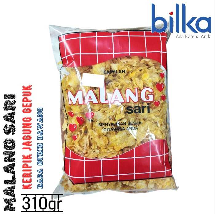 

MALANG SARI Jagung Gepeng Rasa Bawang Gurih 310gr