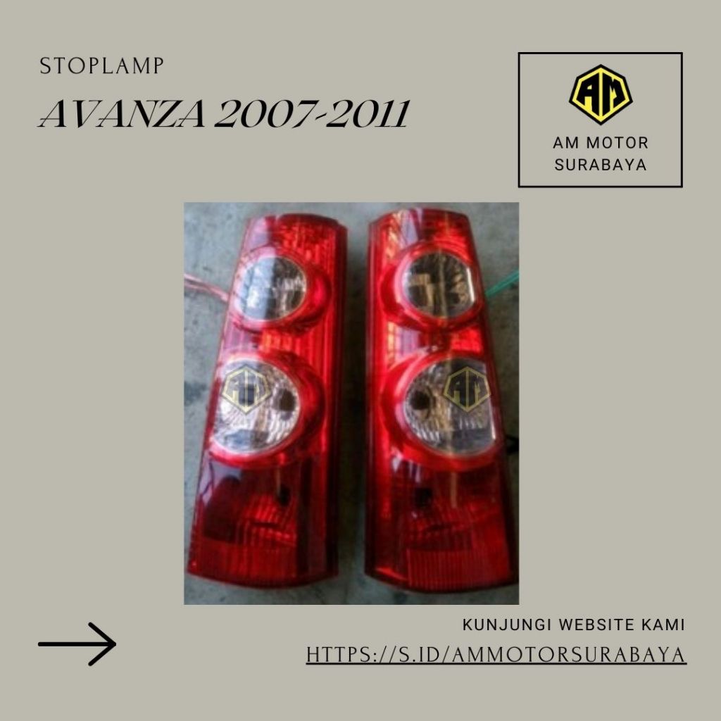 Stoplamp AVANZA 2007-2011