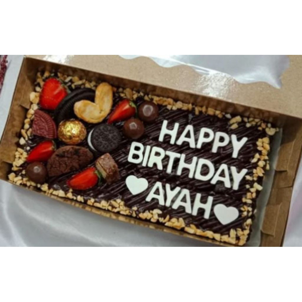 

Brownies Ultah Ulang tahun, FREE KEMASAN HAMPERS