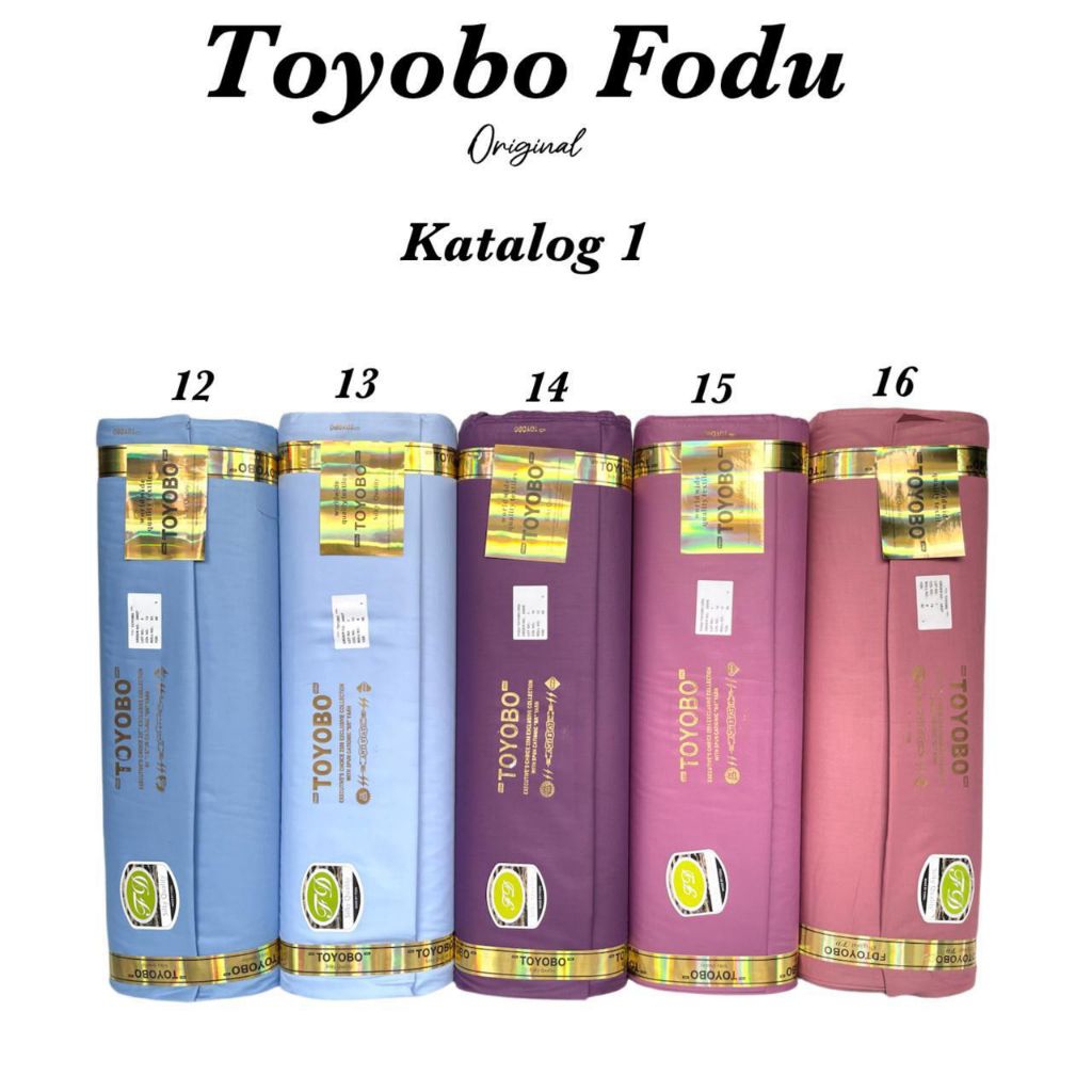 Varian 4(50cm)bahan KAIN TOYOBO FODU PREMIUM ORIGINAL KAIN TOYOBO PREMIUM ORI KATUN TOYOBO PREMIUM K