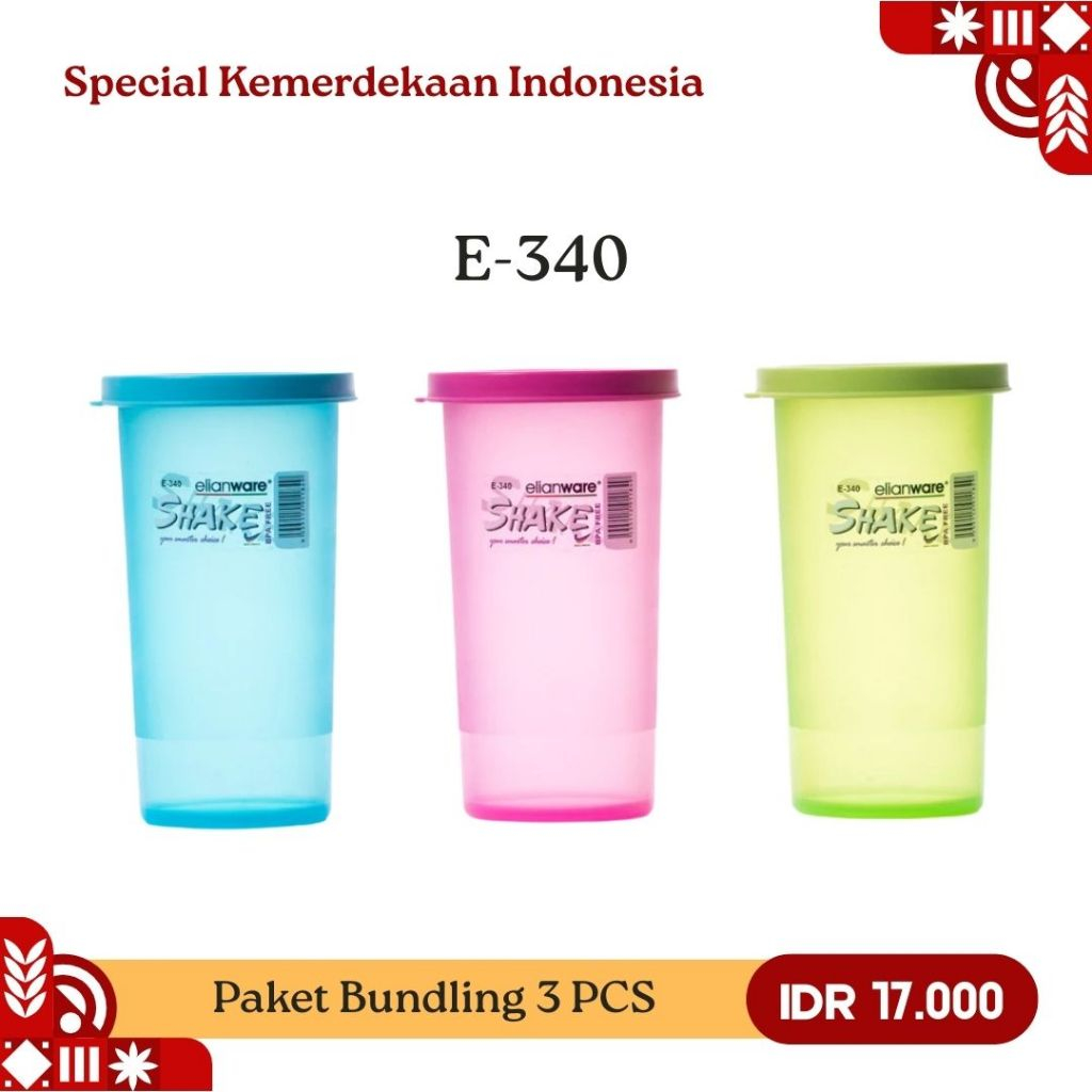 Elianware BPA Free 235ml Shaker Blender Container E-340