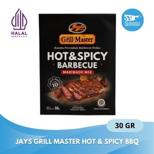

Jay's Grill Master Hot & Spicy Barbeque Marinade Mix