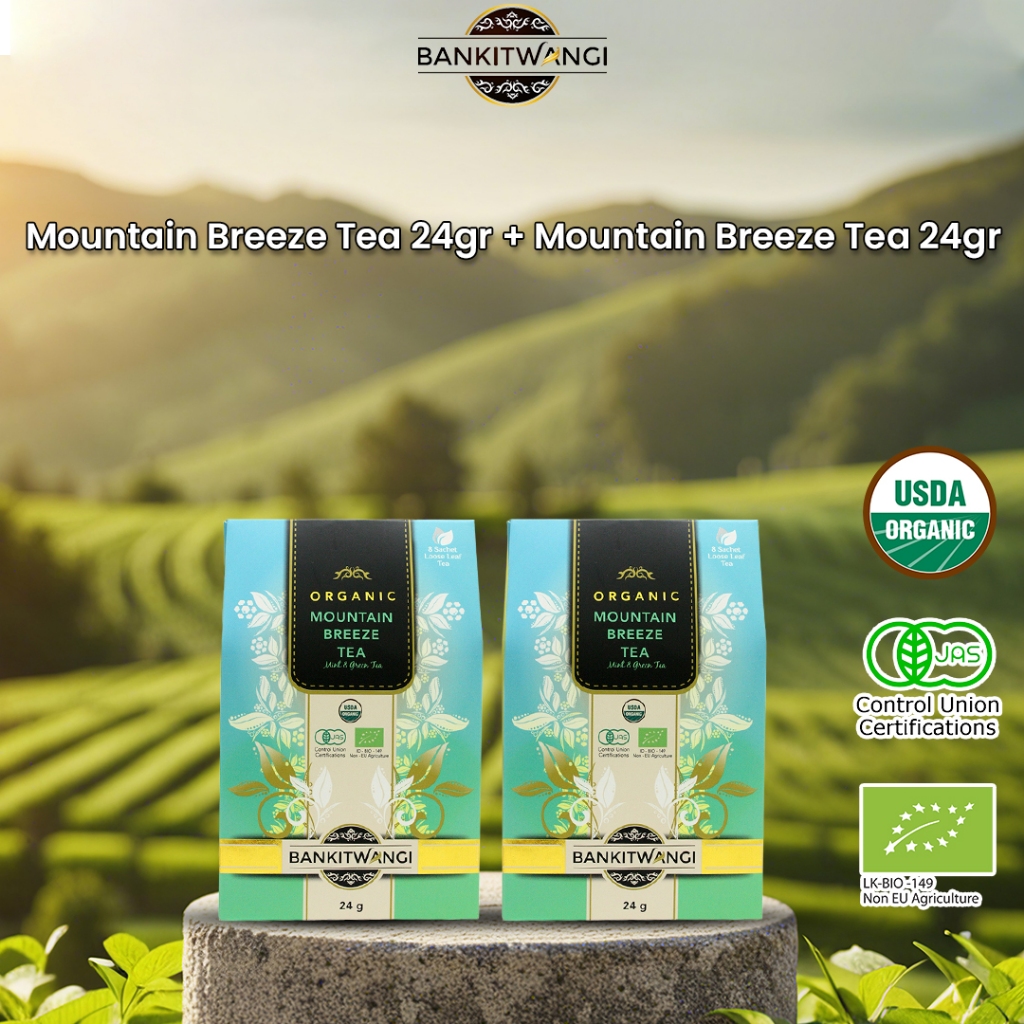 

Paket Hemat Bankitwangi Mountain Breeze 24gr + Mountain Breeze Tea 24gr