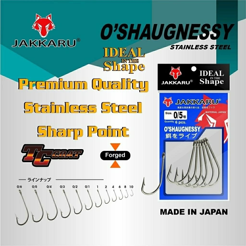 Mata Kail Pancing Jakkaru O'Shaughnessy.