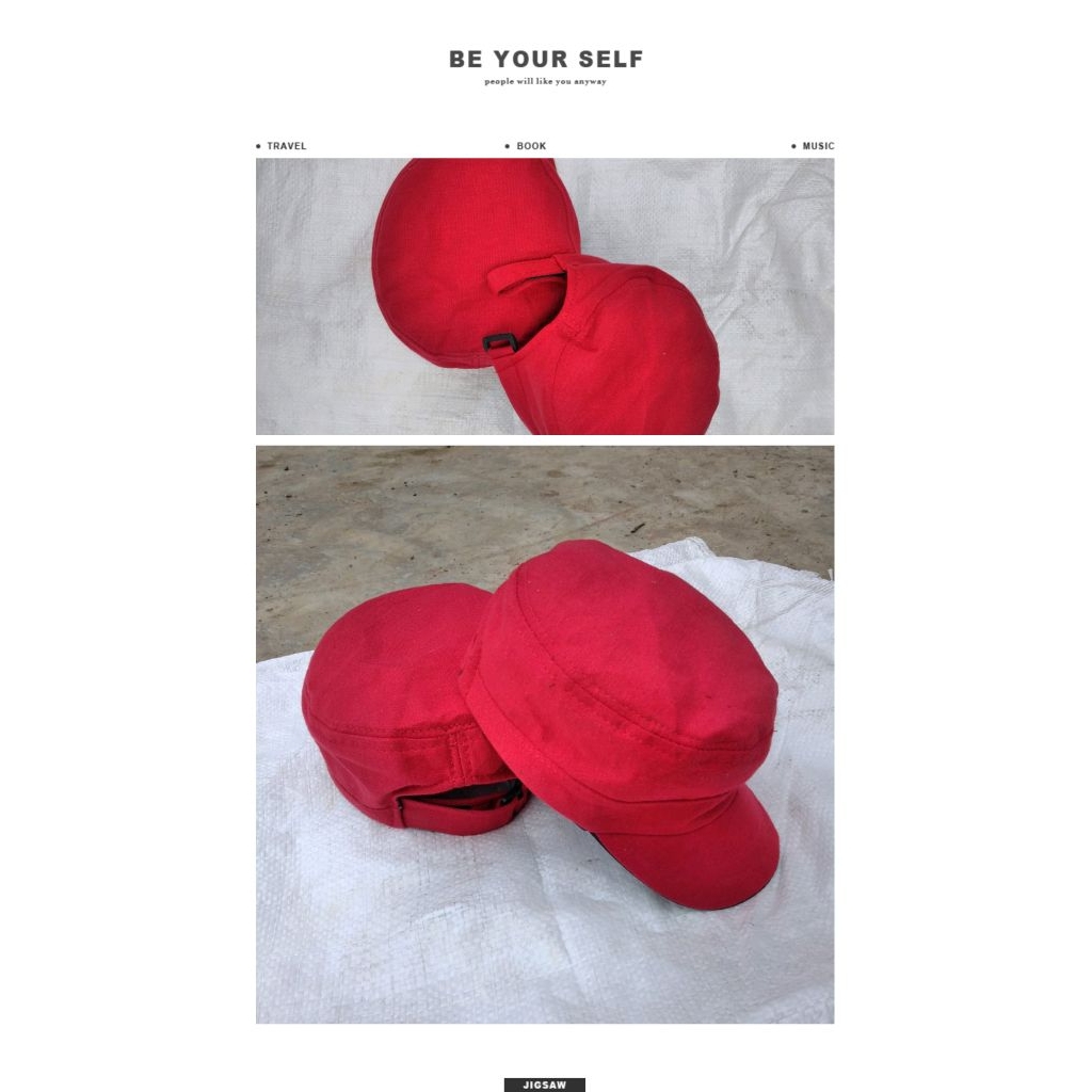 Topi anak komando anak pin/ komando murah Grosir nyaman murah levis/Topi Bayi/Anak Model Telinga kel