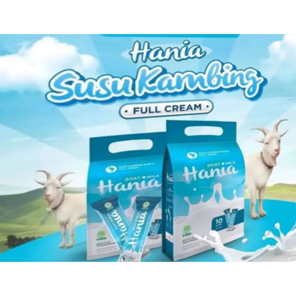 

Hania susu kambing full cream