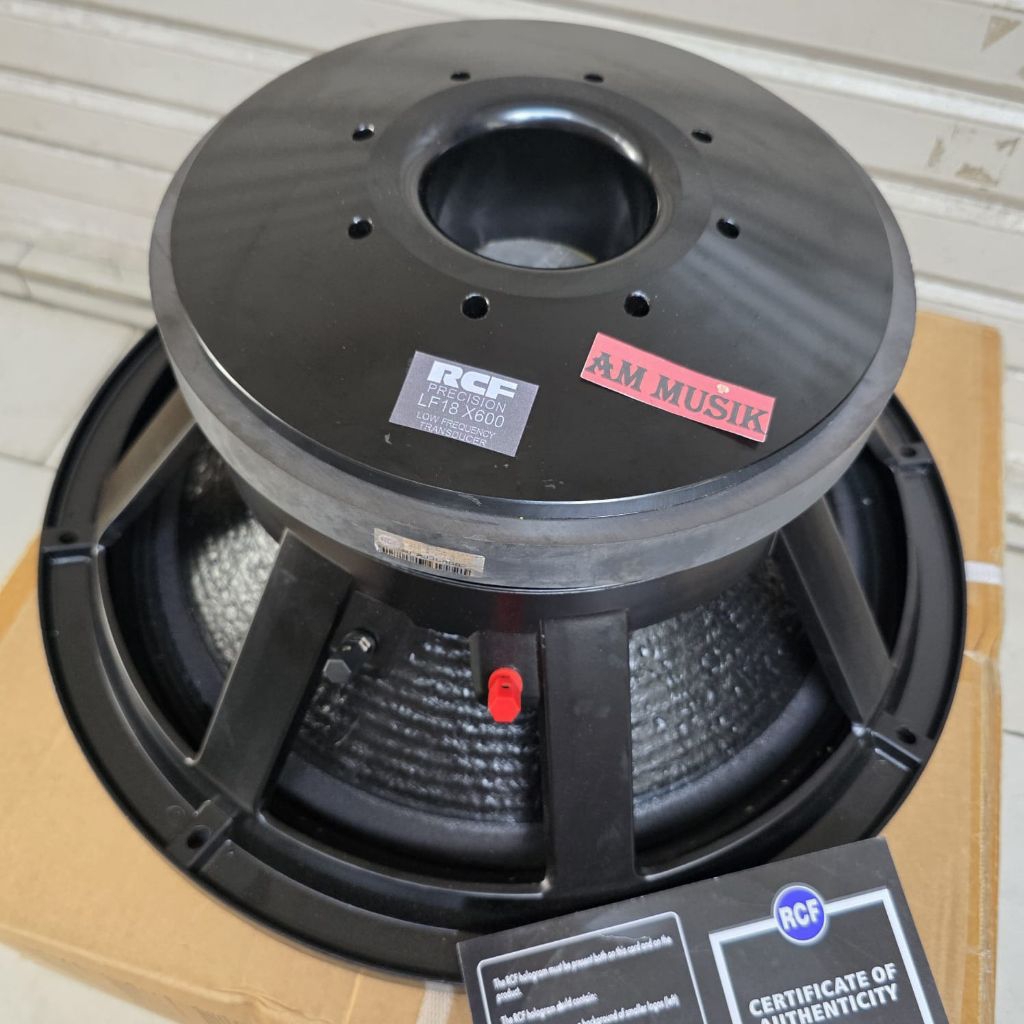 SPEAKER COMPONENT RCF LF18X600 SPEAKER  SUBWOOFER RCF 18 INCH LF 18X600