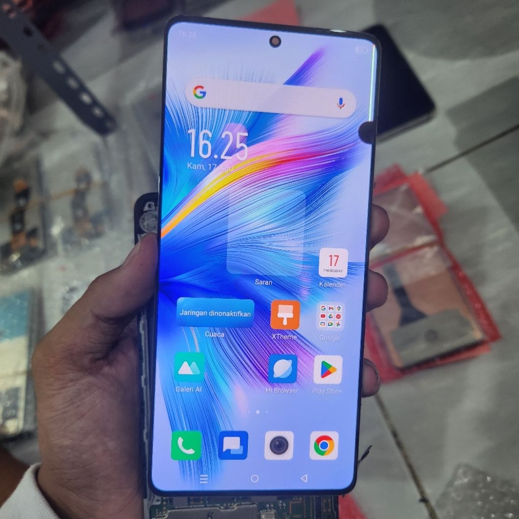 LCD TOUCHSCREEN FULLSET For INFINIX NOTE 30 PRO X678B MINUS ORIGINAL COPOTAN