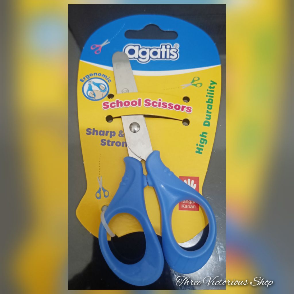 

Original Agatis School Scissors Stainless gunting anak