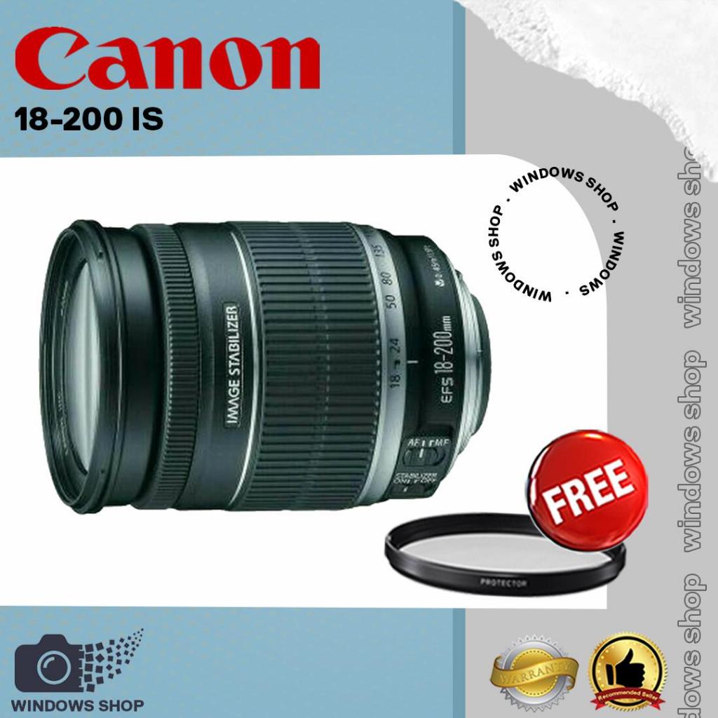 LENSA CANON EF-S 18-200MM IS / CANON 18-200MM IS LENS
