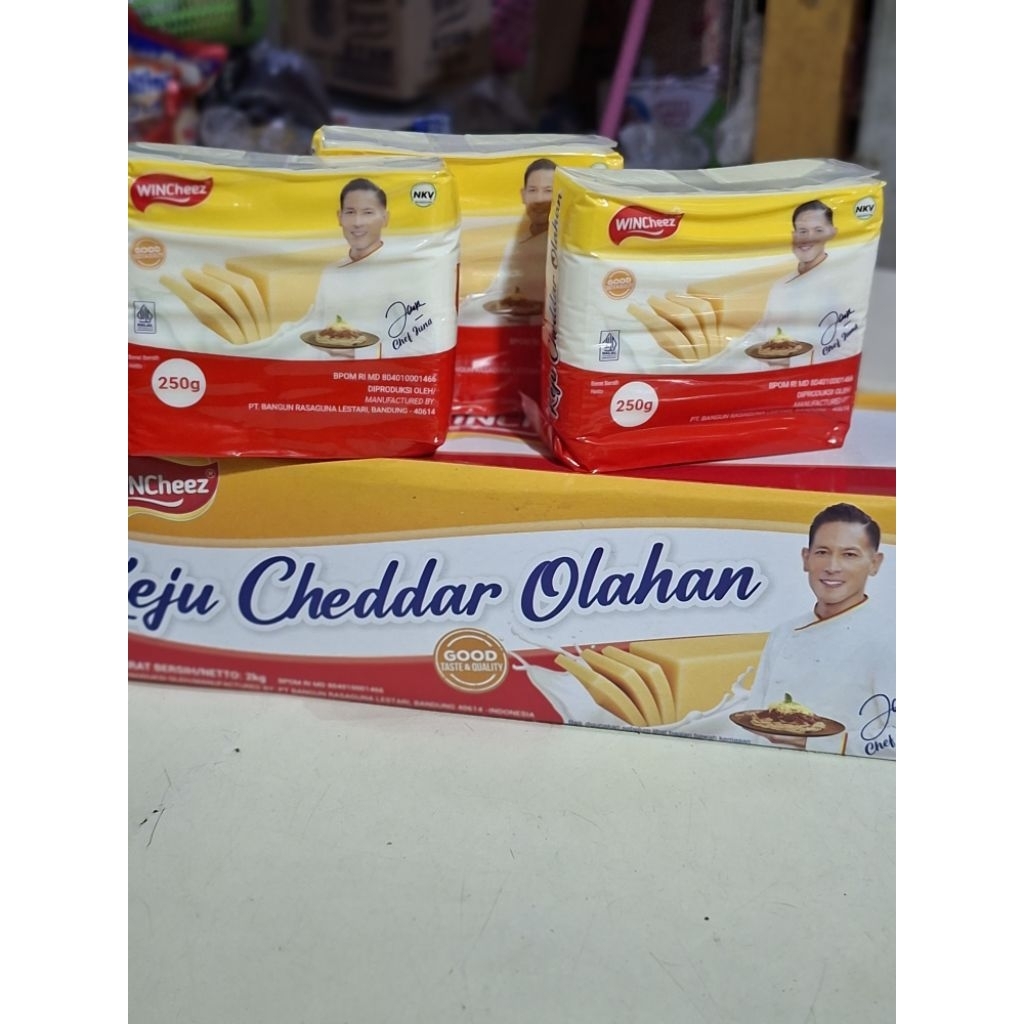 

KEJU WINCHEEZ 250 gram PER BOX ISI 8 PCS