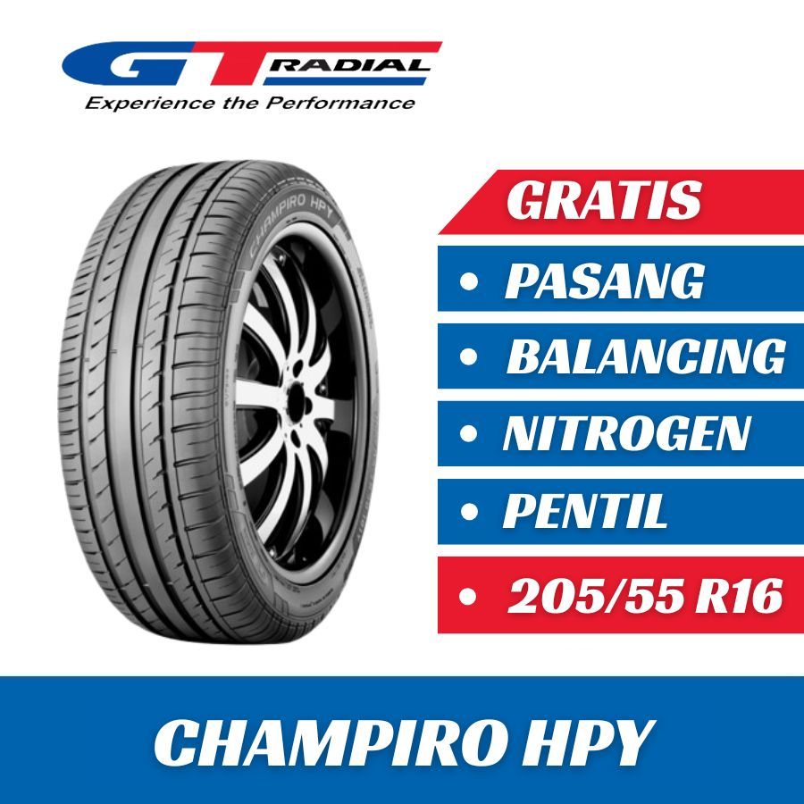 Ban Mobil GT Radial CHAMPIRO HPY 205/55 R16