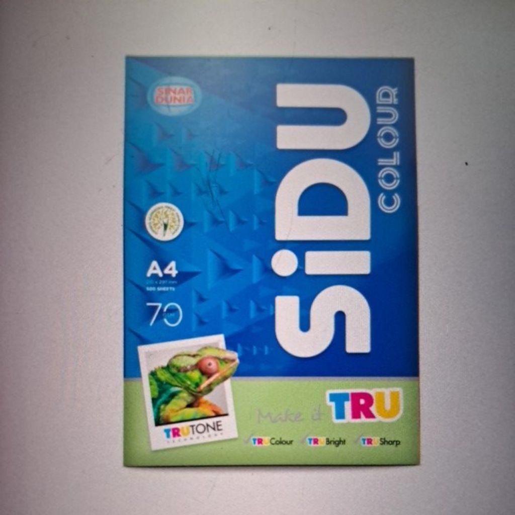 

kertas HVS A4 70 GSM Berwarna hijau