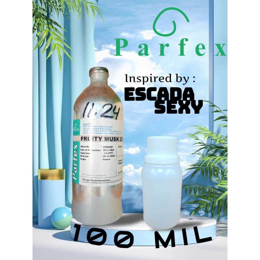 ESCADA SEXY   BIBIT PARFUM MURNI 100 MIL BY PARFEX ORI