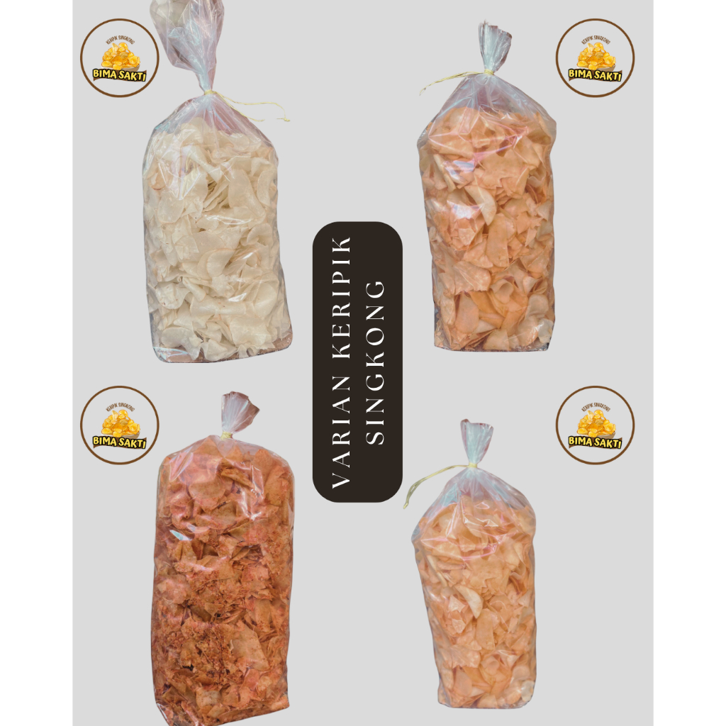 

KERIPIK SINGKONG BIMA SAKTI 1KG ASLI KUNINGAN GURIH RENYAH VIRAL MURAH KRIUK MAKANAN RINGAN