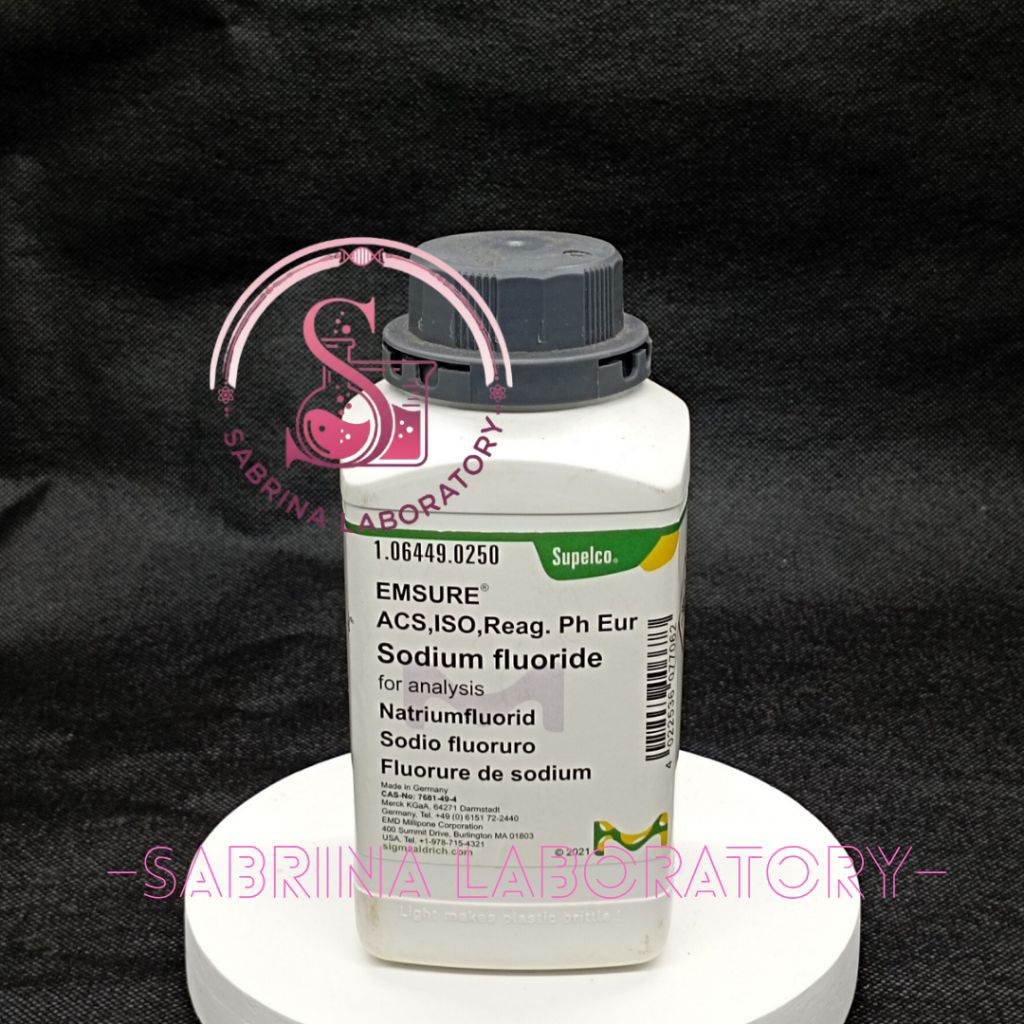 SODIUM FLUORIDE / NATRIUM FLUORIDA 250GR MERCK 106449