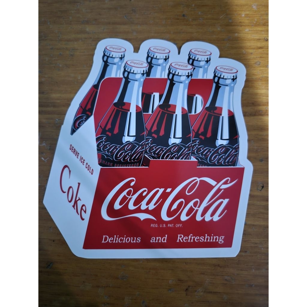 

kartu pos shaped cocacola/coca cola shaped postcard