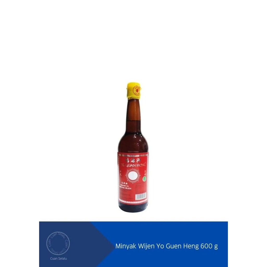 

Minyak Wijen Yo Guan Heng 600 ml (isi 3)