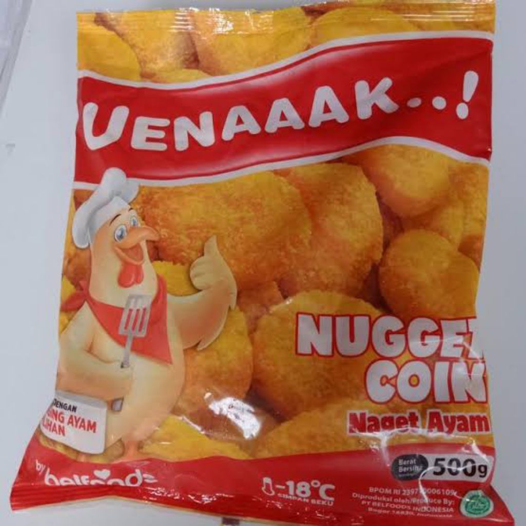 

Belfoods Nugget Uenak S 500 gr (Frozen Food)