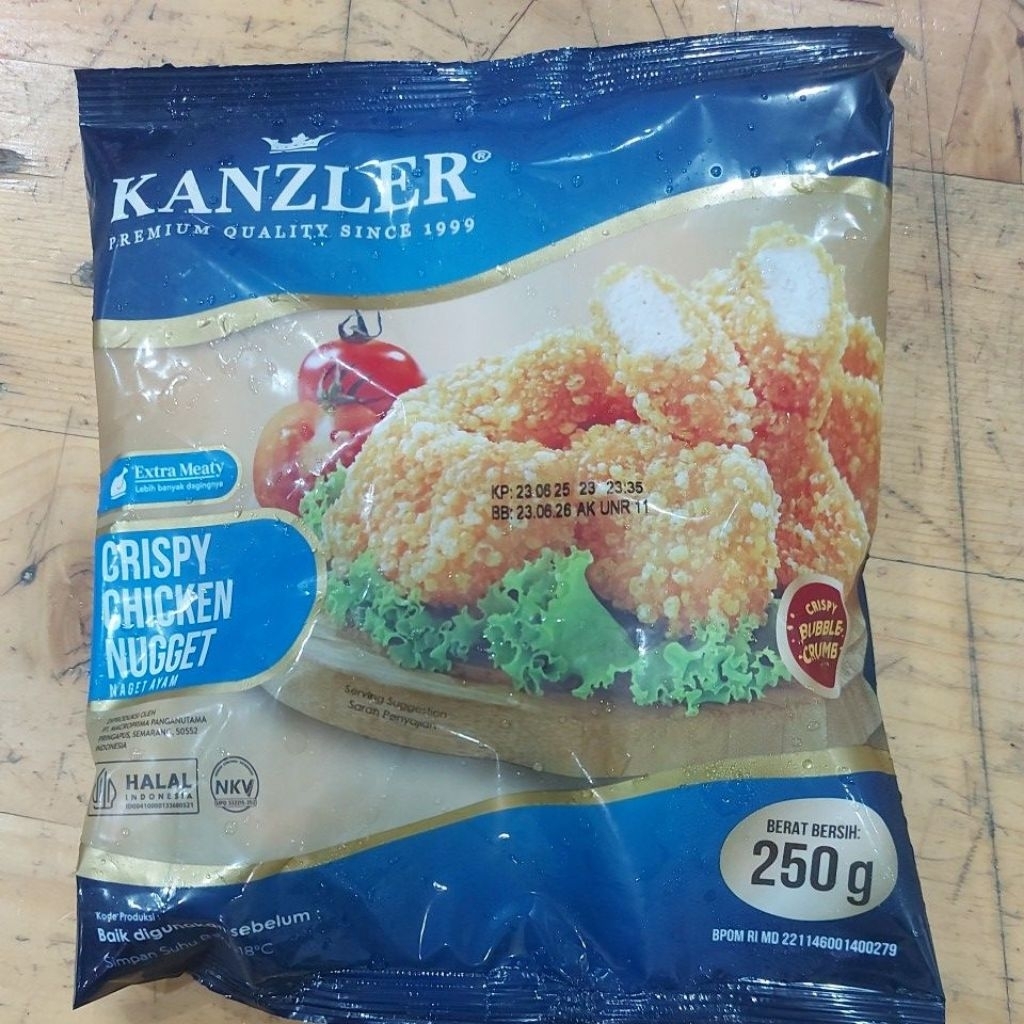 

KANZLER CRISPY CHICKEN NUGGET 250GR