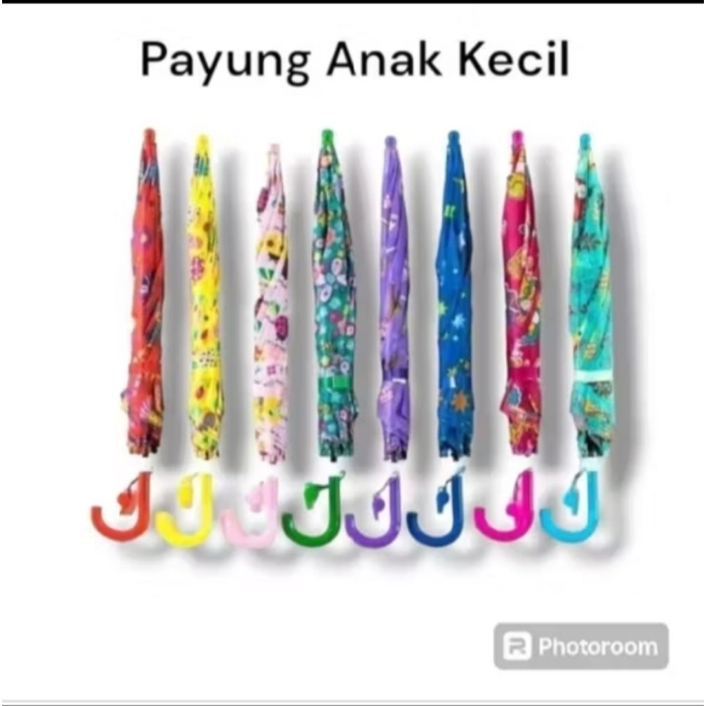 payung anak karakter/payung kecil/payung anak gemoy