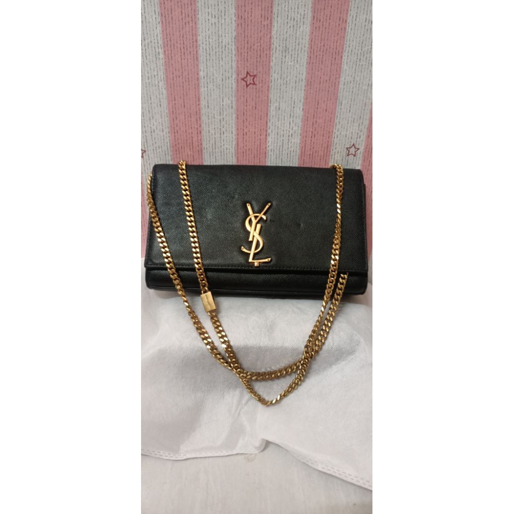 tas preloved bag YSL kate tassel murah kulit asli