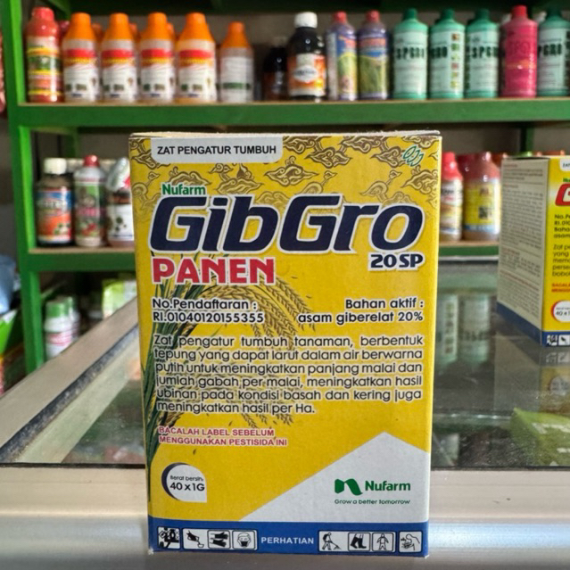 ZPT Gibgro Panen 20 SP 1 Gram - ZPT Gibgro 20 Panen